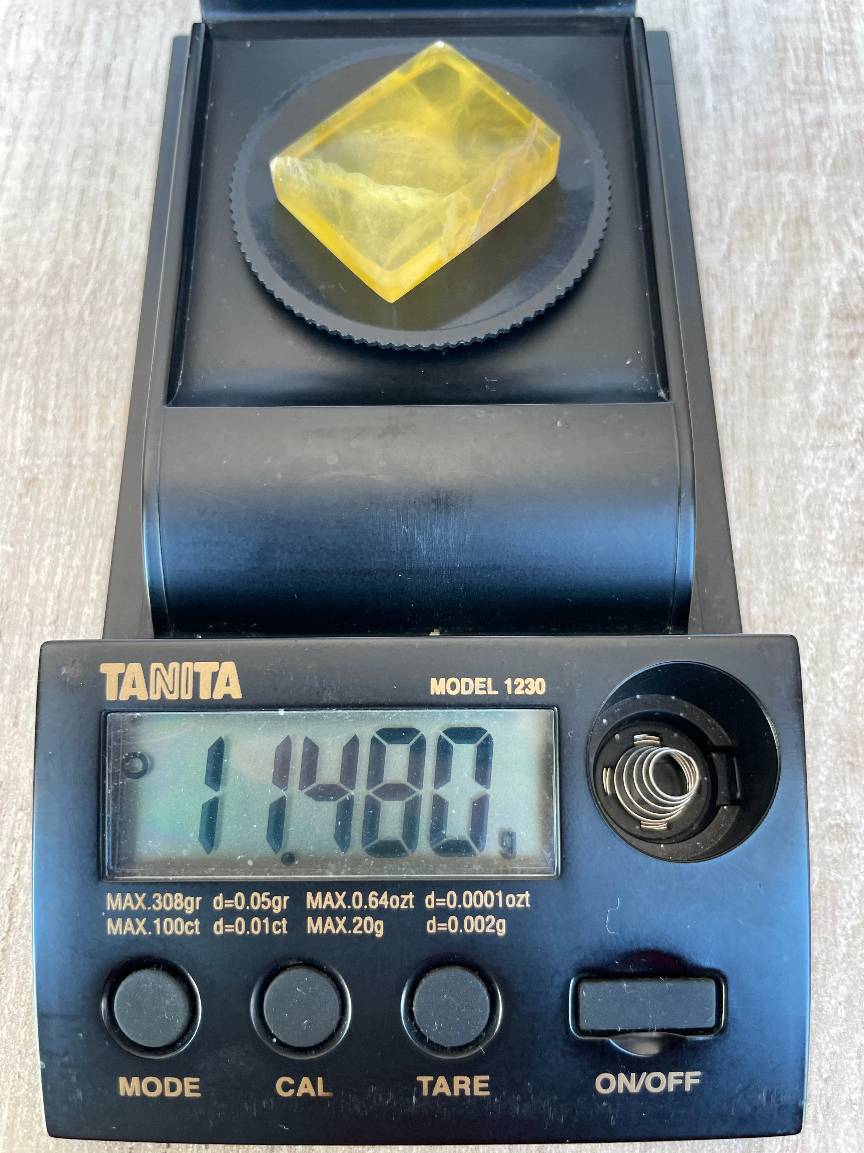 Fluorite Amarela / 2 peças - Ref:1
