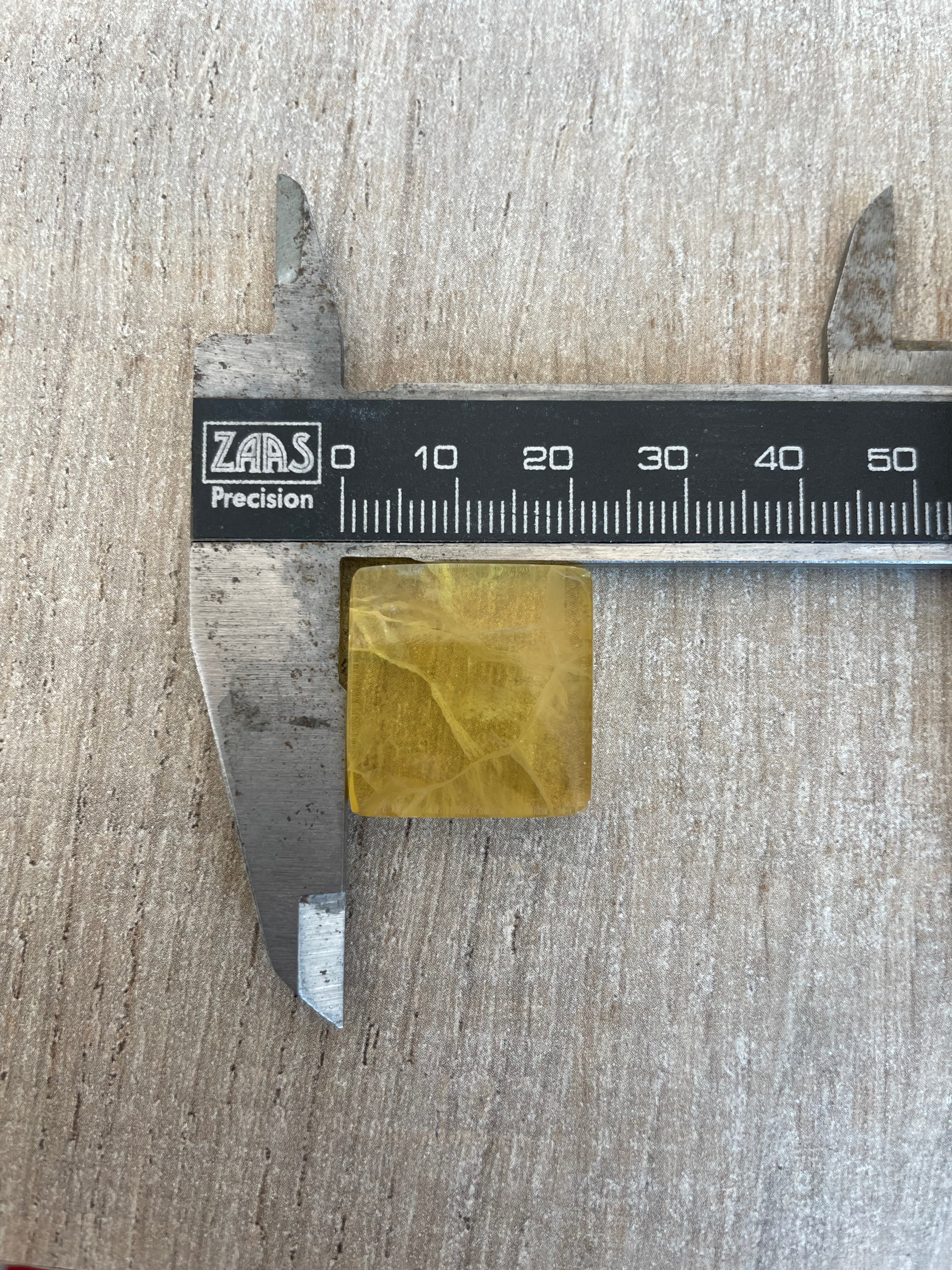 Fluorite Amarela / 2 peças - Ref:1