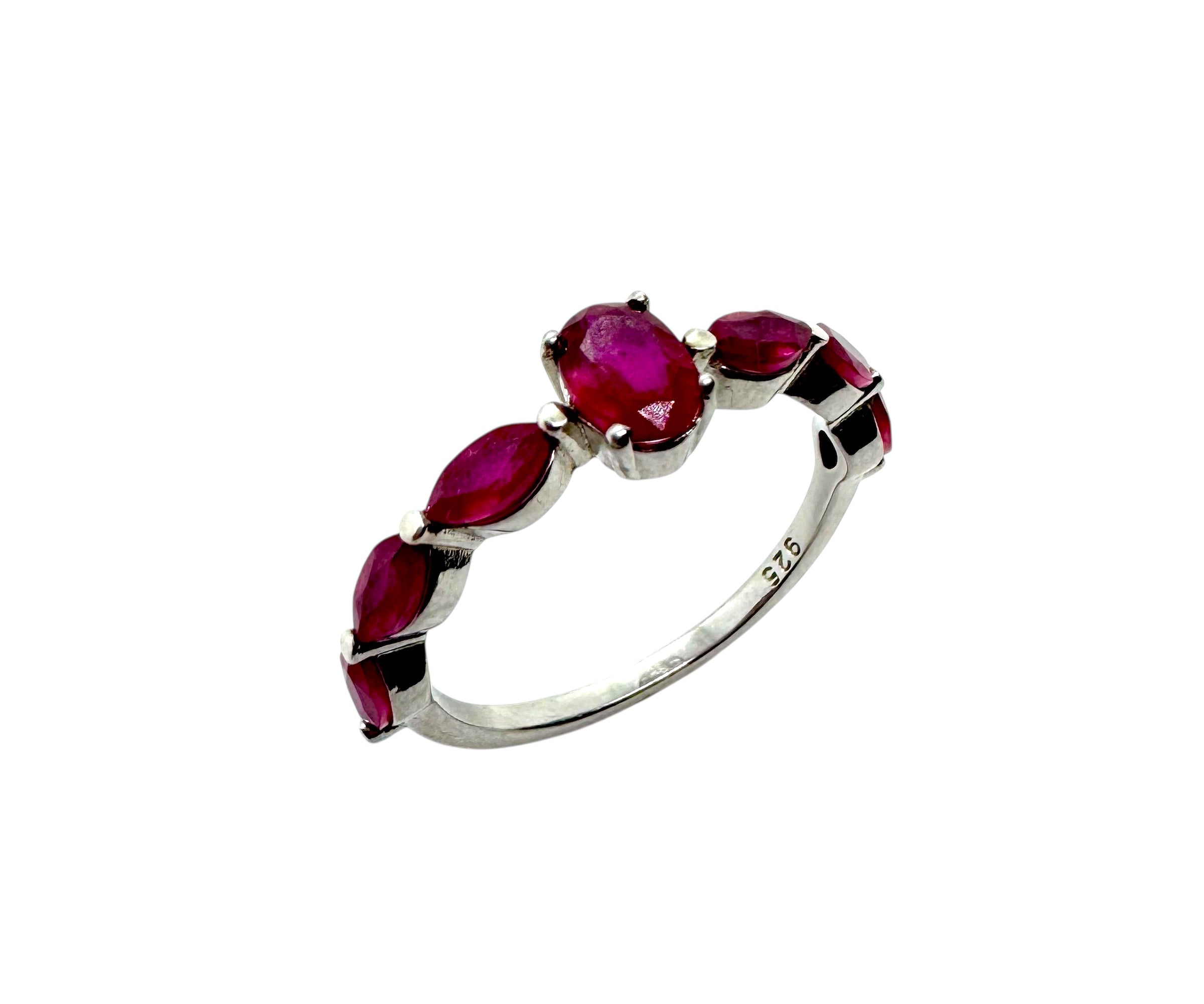 Conjunto Ruby Majesty | Prata de Lei e Rubis Facetados