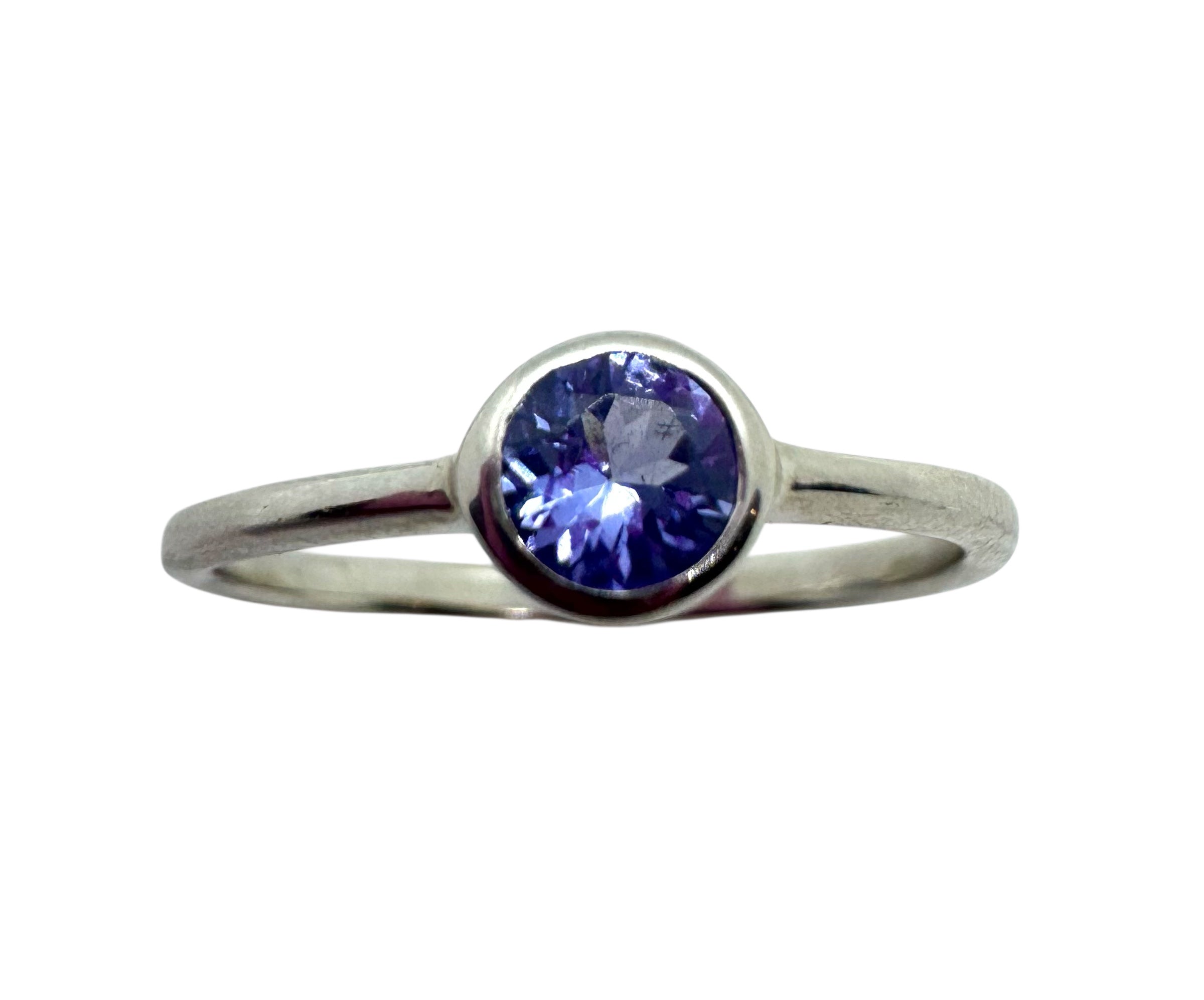 Delicate Ring | Sterling Silver & Tanzanite