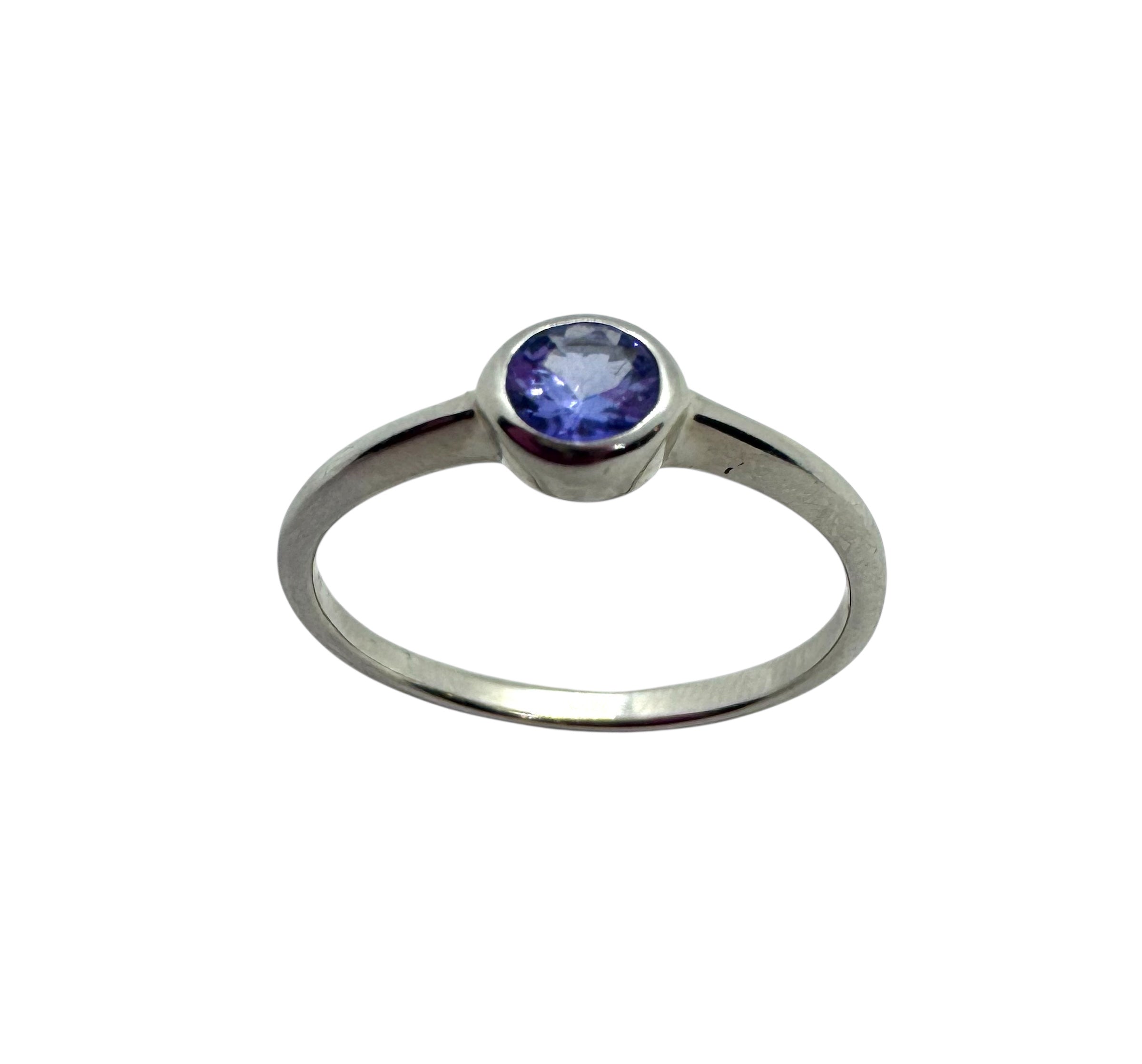 Delicate Ring | Sterling Silver & Tanzanite