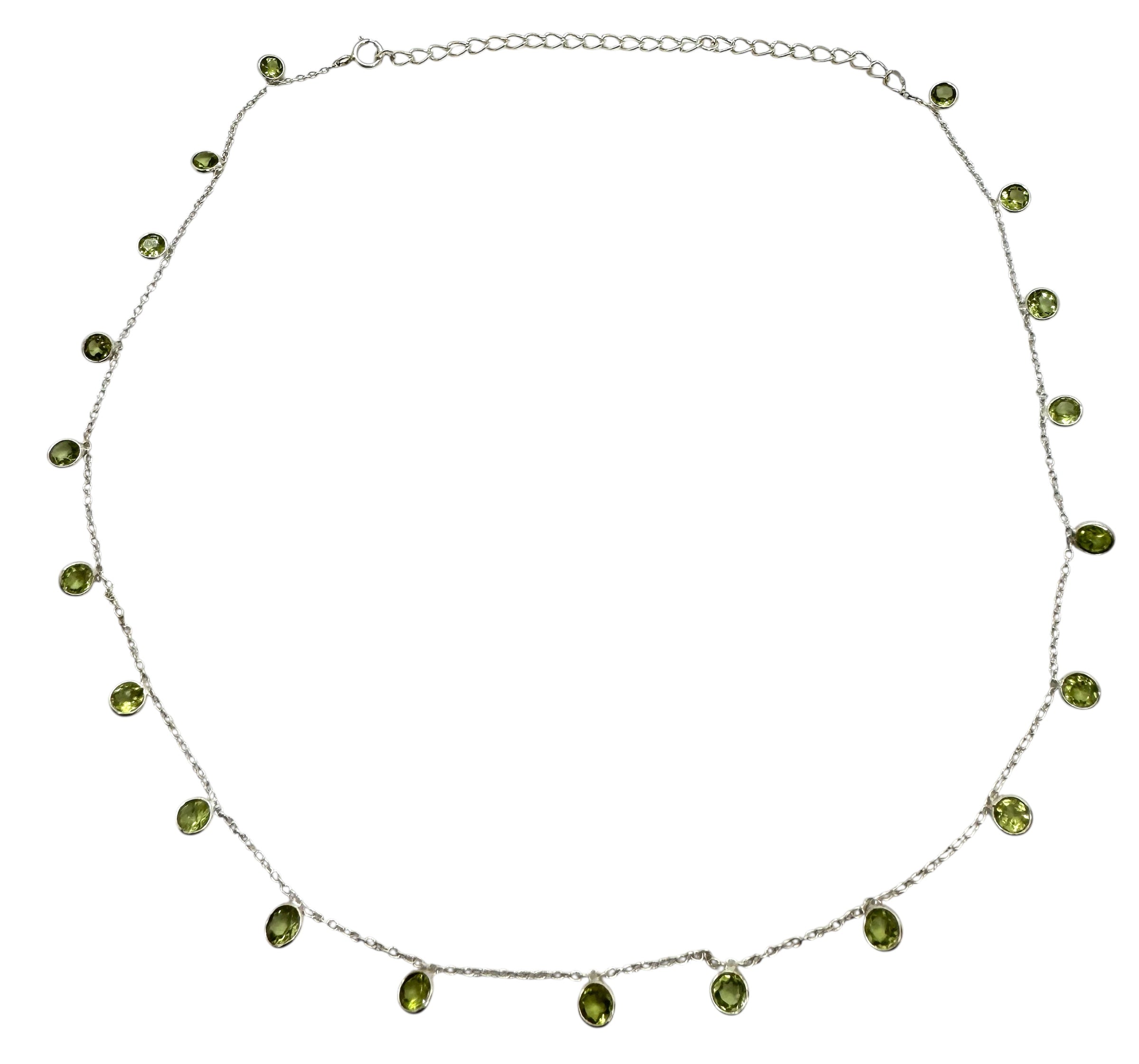 Colar Peridoto | Prata de Lei