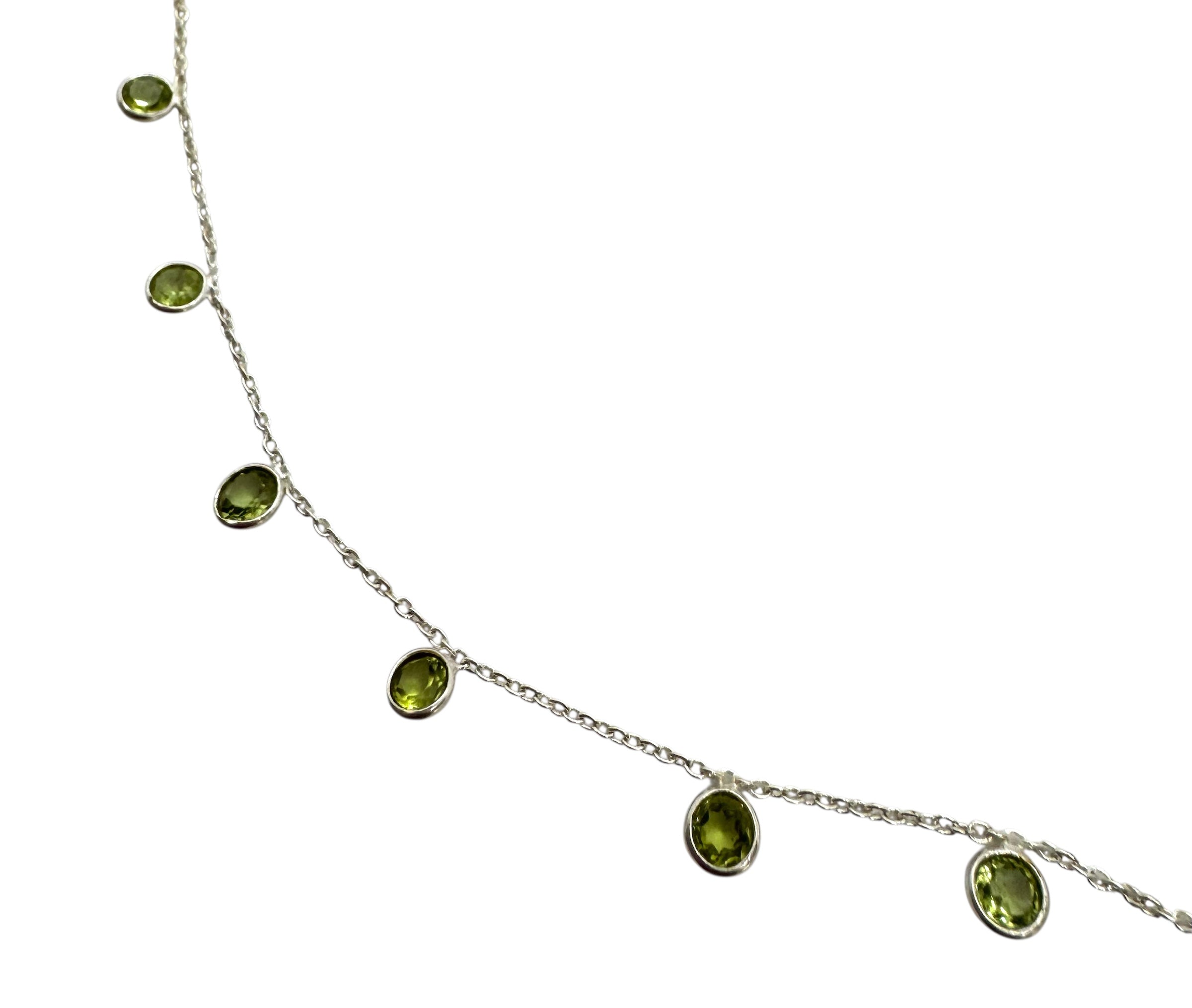 Colar Peridoto | Prata de Lei