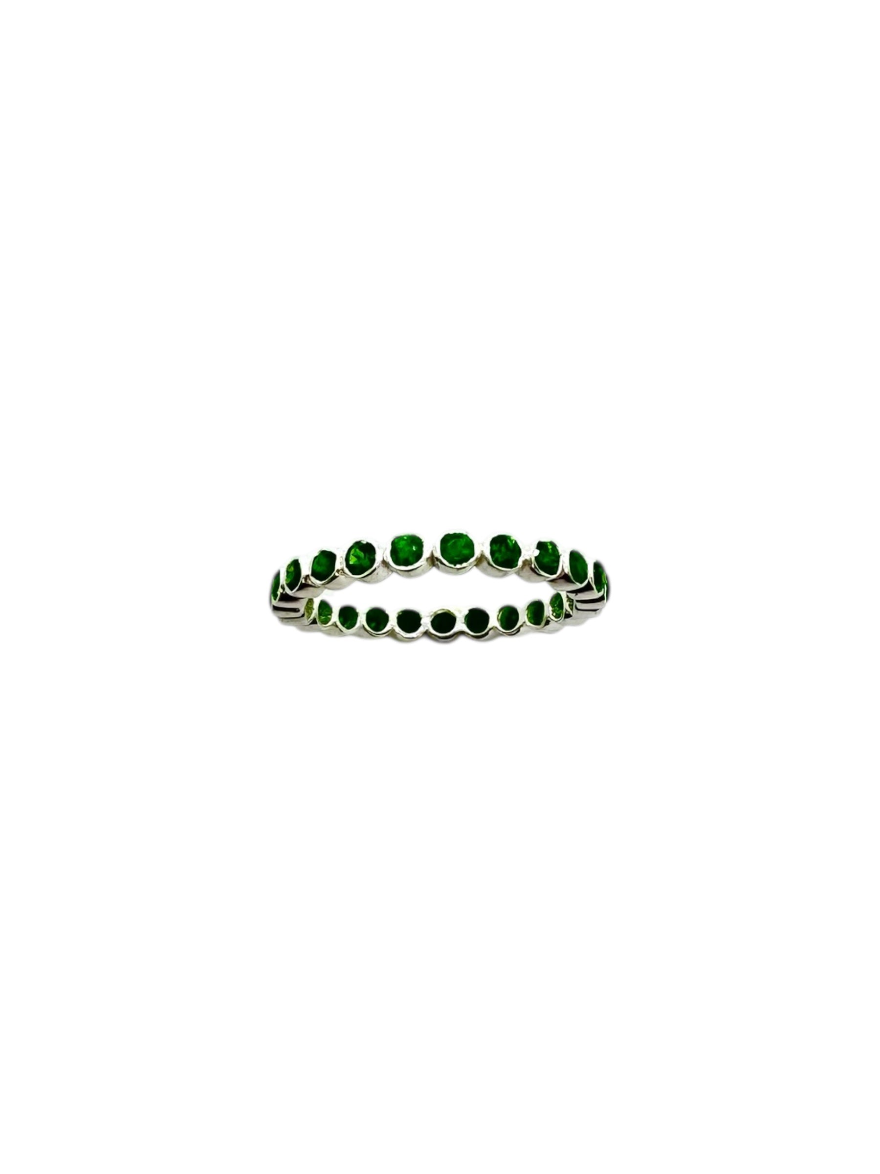 Anel Multistones Peridot e Prata