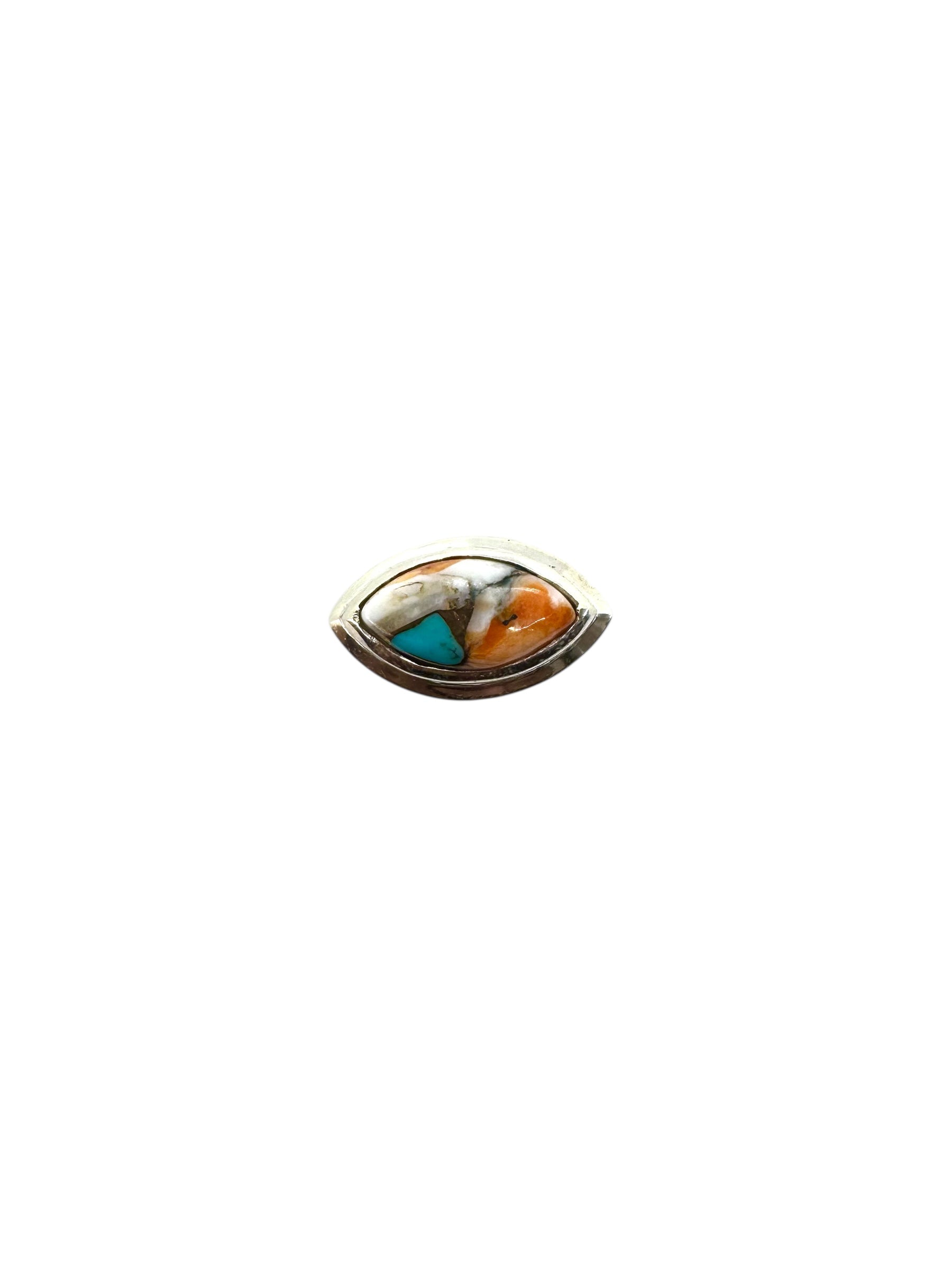 Marquise Mixstones Cabochon & Sterling Silver